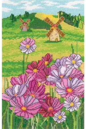 Ordina Subito kit ricamo a punto croce - Mulino a vento - RTO