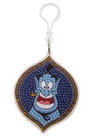 Ultime Pezzi Portachiavi ricamo diamante - Genio  - Crystal Art D.I.Y