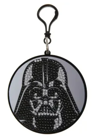 Occasione Portachiavi ricamo diamante - dark vador - Crystal Art D.I.Y