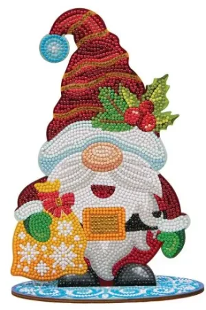 Prezzo Di Fabbrica statuetta di diamante - Gnomo felice XL - Crystal Art D.I.Y