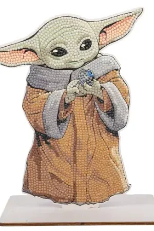 Reso Gratuito statuetta di diamante - Grogu XL - Crystal Art D.I.Y