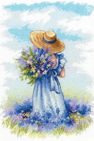 kit ricamo a punto croce - Lavanda - MP Studia Ordina Subito