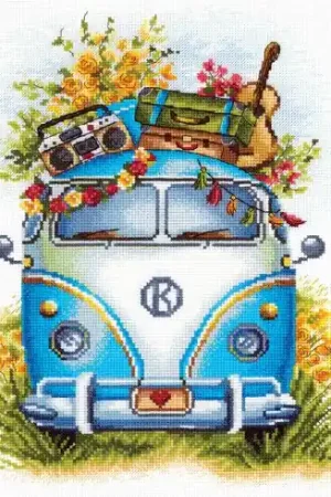 Direttamente Dal Produttore kit ricamo a punto croce - Viaggio musicale - MP Studia