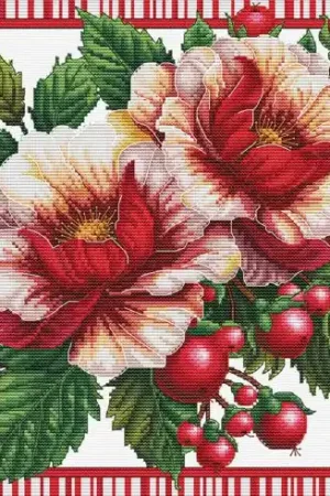 Affare kit ricamo a punto croce - Misteri dei fiori - Nova Sloboda