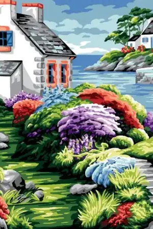 Canovaccio antico - Il mare in fiore - Luc Créations Compra Online