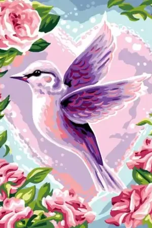 Scelto Dai Clienti Canovaccio antico - Uccello - Luc Créations