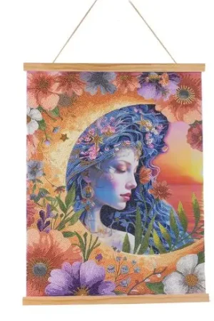 Compra Online Banner a diamante - Luna Goddess - Crystal Art D.I.Y