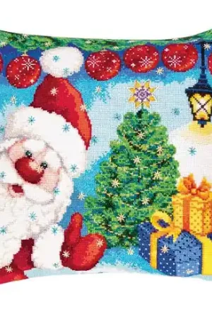 Kit cuscino da ricamo - grande anno - Charivna Mit Compra Online