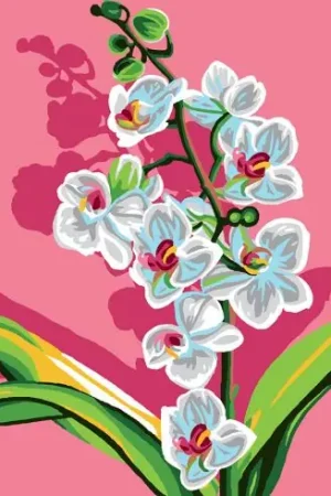 Esclusivo Kit di tela per bambini - Orchidea - Luc Créations