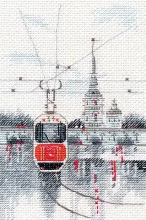 Offerta Del Giorno kit ricamo a punto croce - Schizzo di San Pietroburgo 1 - Oven