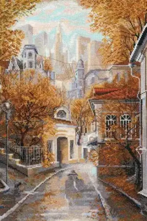 kit ricamo a punto croce - Il padrone e il suo gatto - Toison d'or Novità