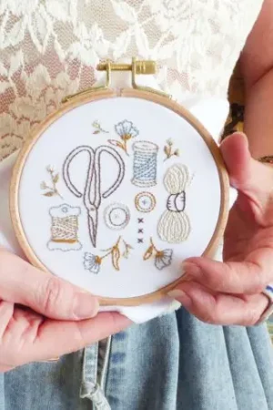 Kit per ricamo a tamburo - Lavoro a maglia e ricamo - Tamar Nahir Yanai Scelto Dai Clienti