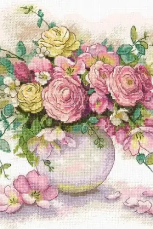 Ultime Pezzi kit ricamo a punto croce - Sinfonia d'estate - Andriana