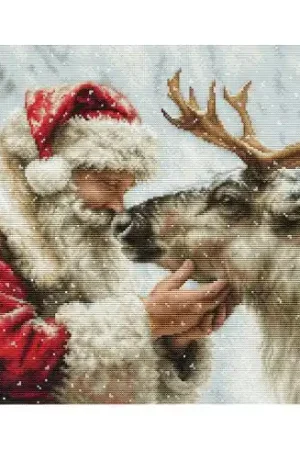 Occasione kit ricamo a punto croce - Il calore dell'amicizia - Luca-S