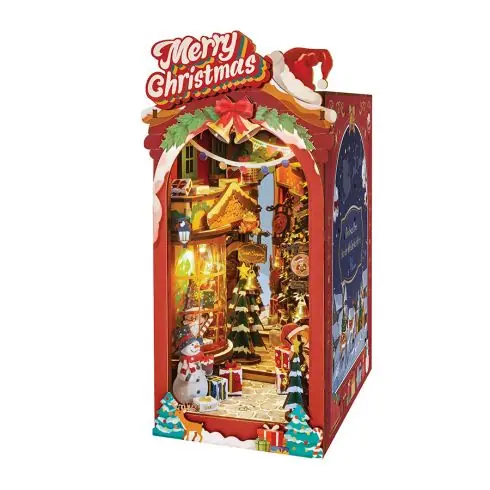 Casa in miniatura - Via di Natale - Fermalibro - Rolife Offerta Speciale