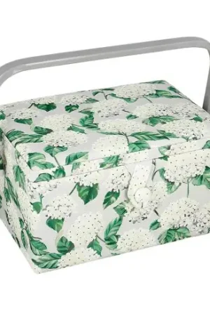 Popolare Scatola potalavoro - Ortensia - Taglia M - Hobby Gift