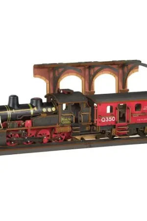 Puzzle in legno 3D - Locomotiva a vapore - Rolife Prezzo Ridotto