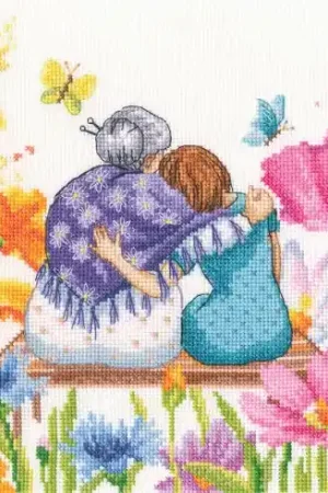 Spedizione Gratuita kit ricamo a punto croce - Quando sei al mio fianco 2 - RTO