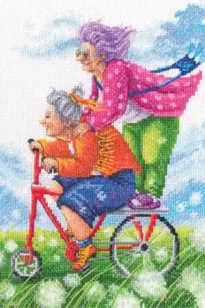 A Buon Prezzo kit ricamo a punto croce - Seguite i vostri sogni - RTO