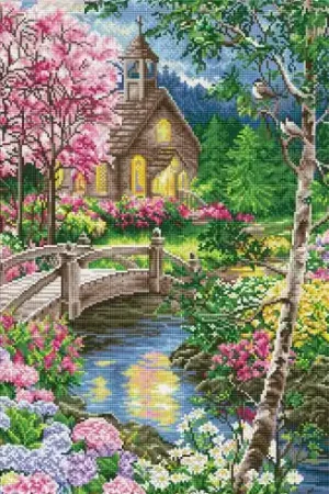 Kit ricamo diamante - Il cammino dell'adorazione - Diamond Dotz Promozione Esclusiva