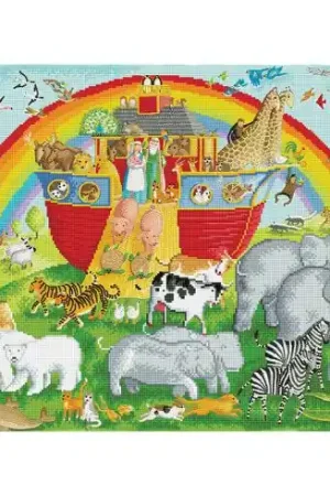 Kit ricamo diamante - L'arca di noè - Diamond Dotz Saldi
