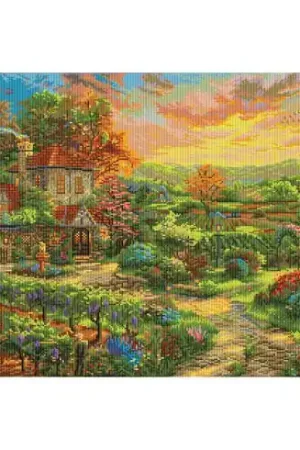 Must-Have Kit ricamo diamante - Vivere nella terra della vite - Diamond Dotz