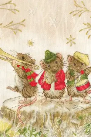 Prezzo Conveniente kit ricamo a punto croce - Gli allegri musicisti - Bothy Threads