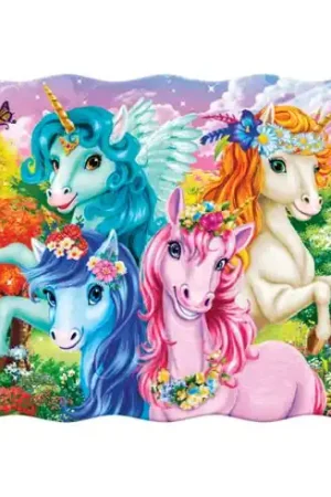 Spedito Oggi puzzle per bambini - Unicorno selfie - 30 pezzi - Castorland