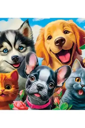 Offerta Del Giorno puzzle per bambini - Selfie - 120 pezzi - Castorland