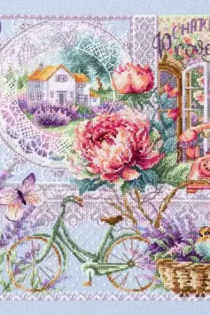 kit ricamo a punto croce - L'incanto della Provenza - Magic Needle Compra Adesso