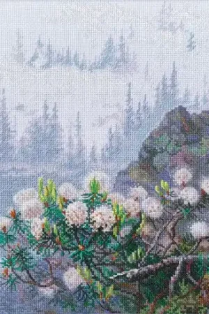 kit ricamo a punto croce - Rosmarino selvatico - RTO Consegna Rapida