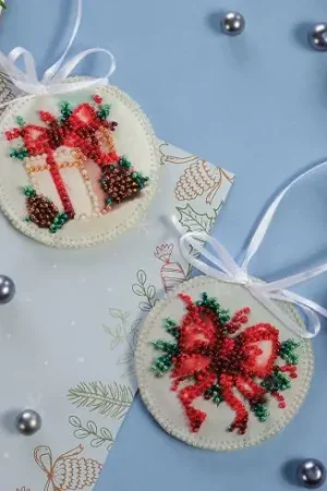 Kit di ricamo con perline - Regalo di Capodanno - Abris Art Economico