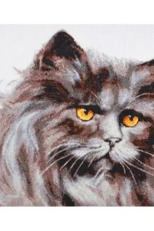 Prezzo Ridotto kit ricamo a punto croce - Guardiano del crepuscolo - Abris Art