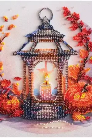 Kit di ricamo con perline - Luce d'autunno - Abris Art Più Venduto