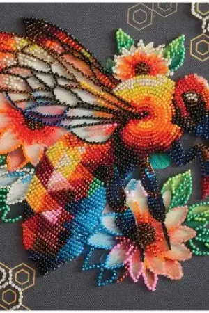 Miglior Prezzo Kit di ricamo con perline - Mosaico di miele - Abris Art