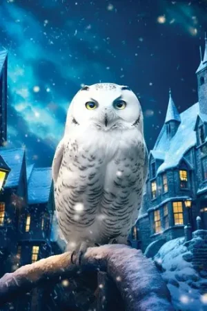 Popolare Kit ricamo diamante su telaio - Gufo magico - Art City