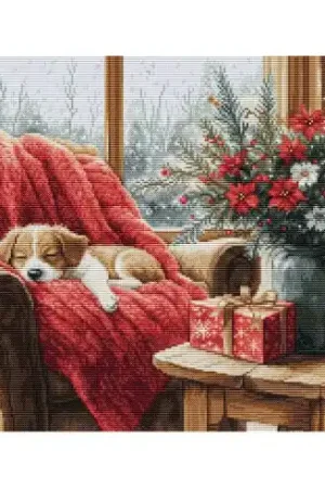 Ultima Occasione kit ricamo a punto croce - Natale - Luca-S