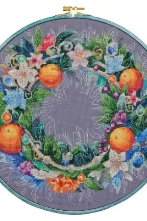 kit ricamo a punto croce - Natale squisito - Abris Art Non Perdere