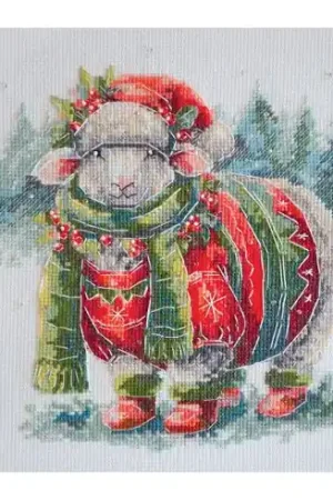 kit ricamo a punto croce - Tra le braccia dell'inverno - Abris Art Compra Adesso