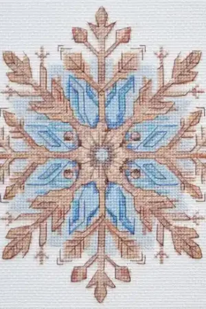 Quantità Limitata kit ricamo a punto croce - Cuscino da ricamare fiocco  - Abris Art