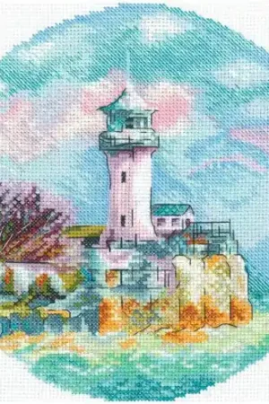 kit ricamo a punto croce - In riva al mare - Andriana Affare