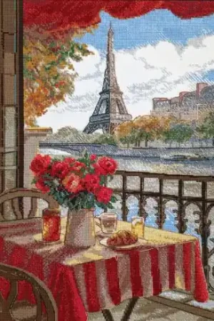 Prezzo Scontato kit ricamo a punto croce - Parigi soleggiata - Aine