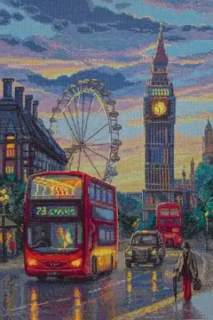 Soddisfatti O Rimborsati kit ricamo a punto croce - Londra piovosa - Aine