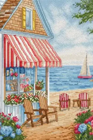 Professionale kit ricamo a punto croce - Giornata soleggiata - Letistitch