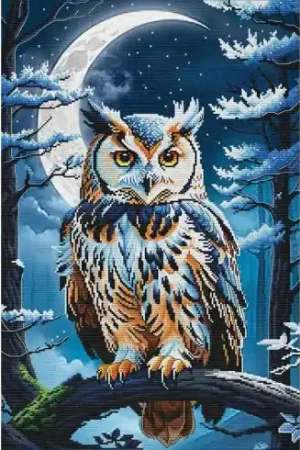 Saldi kit ricamo a punto croce - Guardiano della saggezza - Nova Sloboda