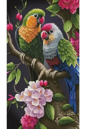 kit ricamo a punto croce - Miracolo verde - Nova Sloboda Prezzo Basso