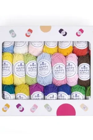 Ordina Subito Box Amigumuri - Happy Acrylic Set da 50 colori - DMC