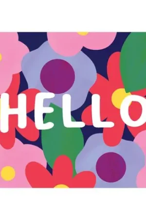 Sconto Kit di canovaccio - Hello Flowers - Canevas Fatal