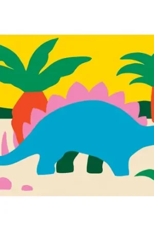 Kit di canovaccio - Stegosauro - Canevas Fatal Spedizione Gratuita