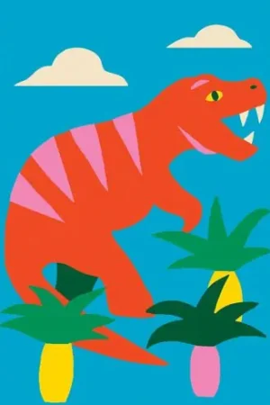 Bestseller Kit di canovaccio - tirannosauro - Canevas Fatal